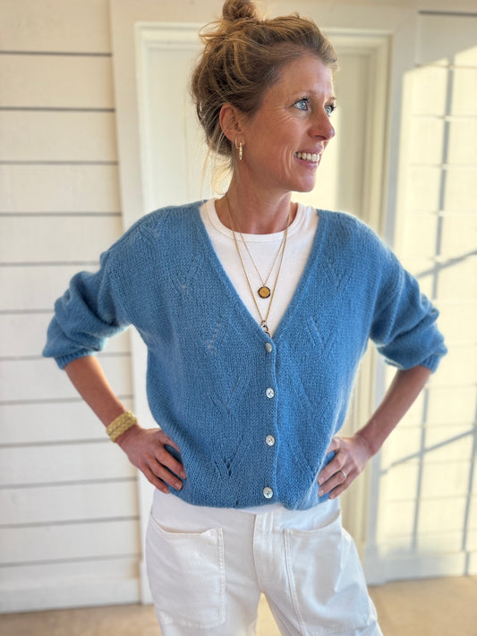 Linden Blue Cardigan