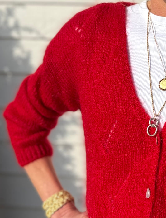 Linden Red Cardigan