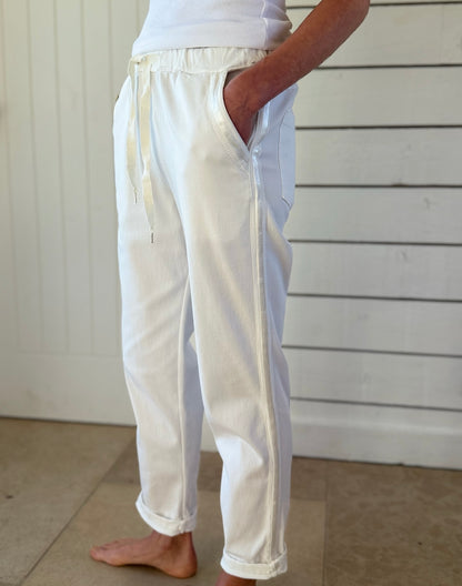 Telford White Trousers