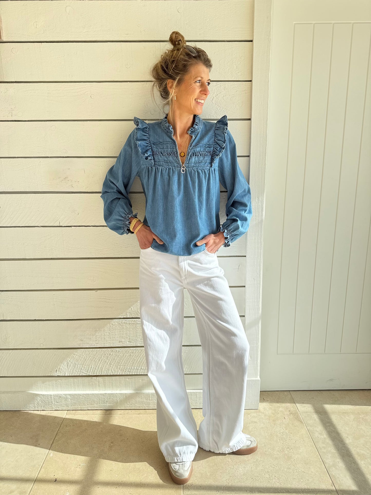 Birchin Blue Blouse