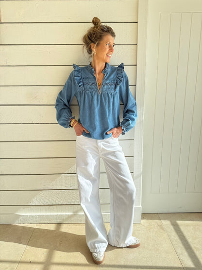 Birchin Blue Blouse