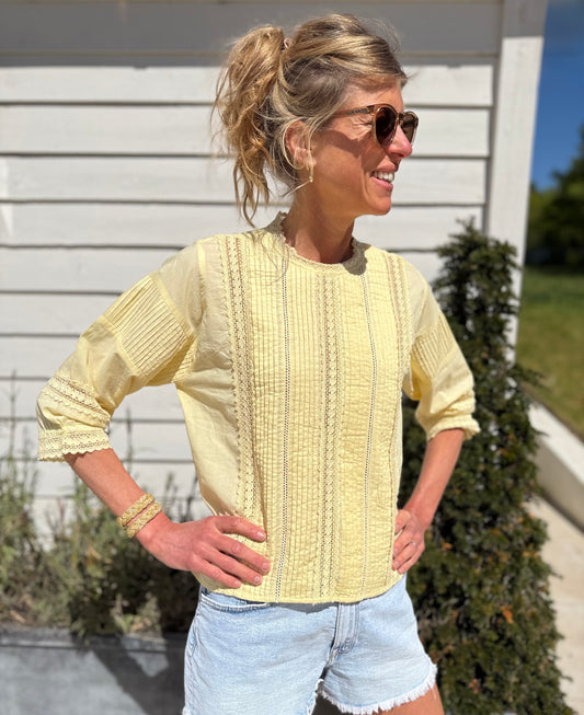 Warner Yellow Blouse