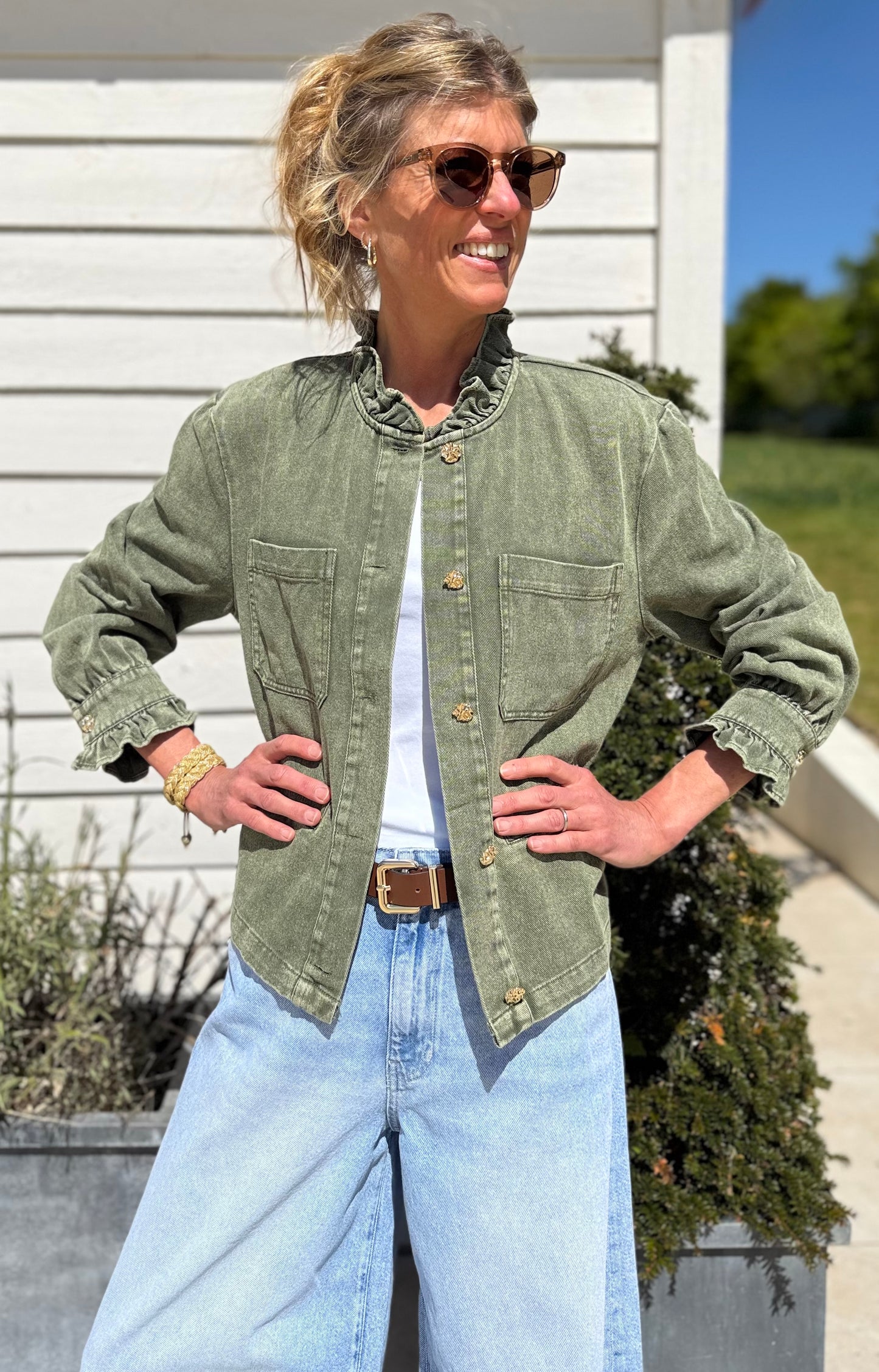 Marcella Khaki Jacket