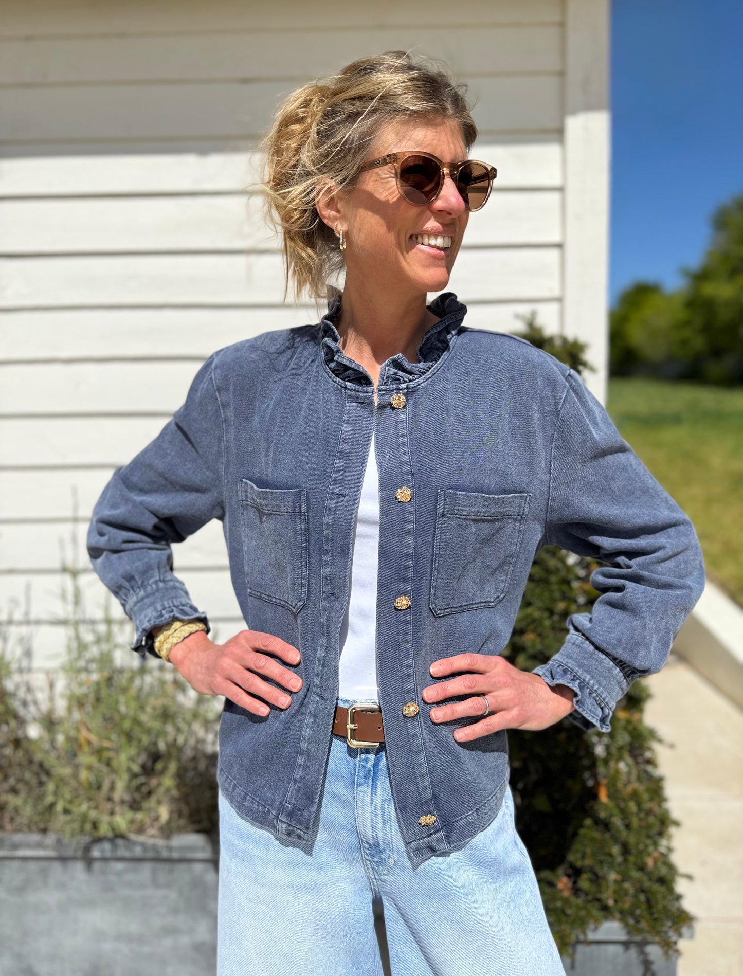 Marcella Blue Jacket