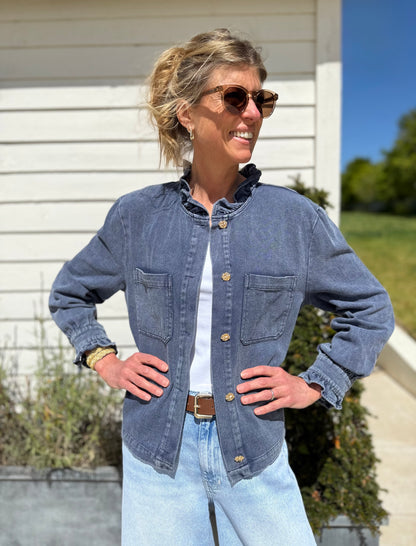 Marcella Blue Jacket