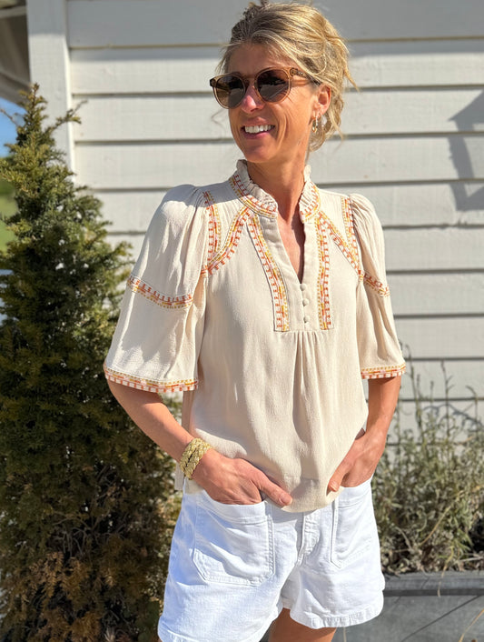 Eclipse Ecru Blouse