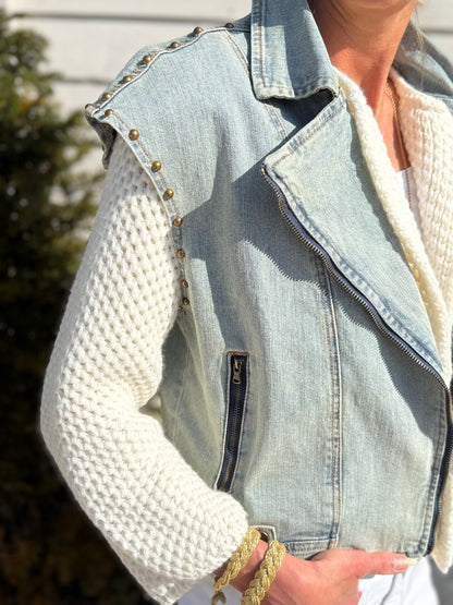 Rockfield Sleevless Denim Jacket