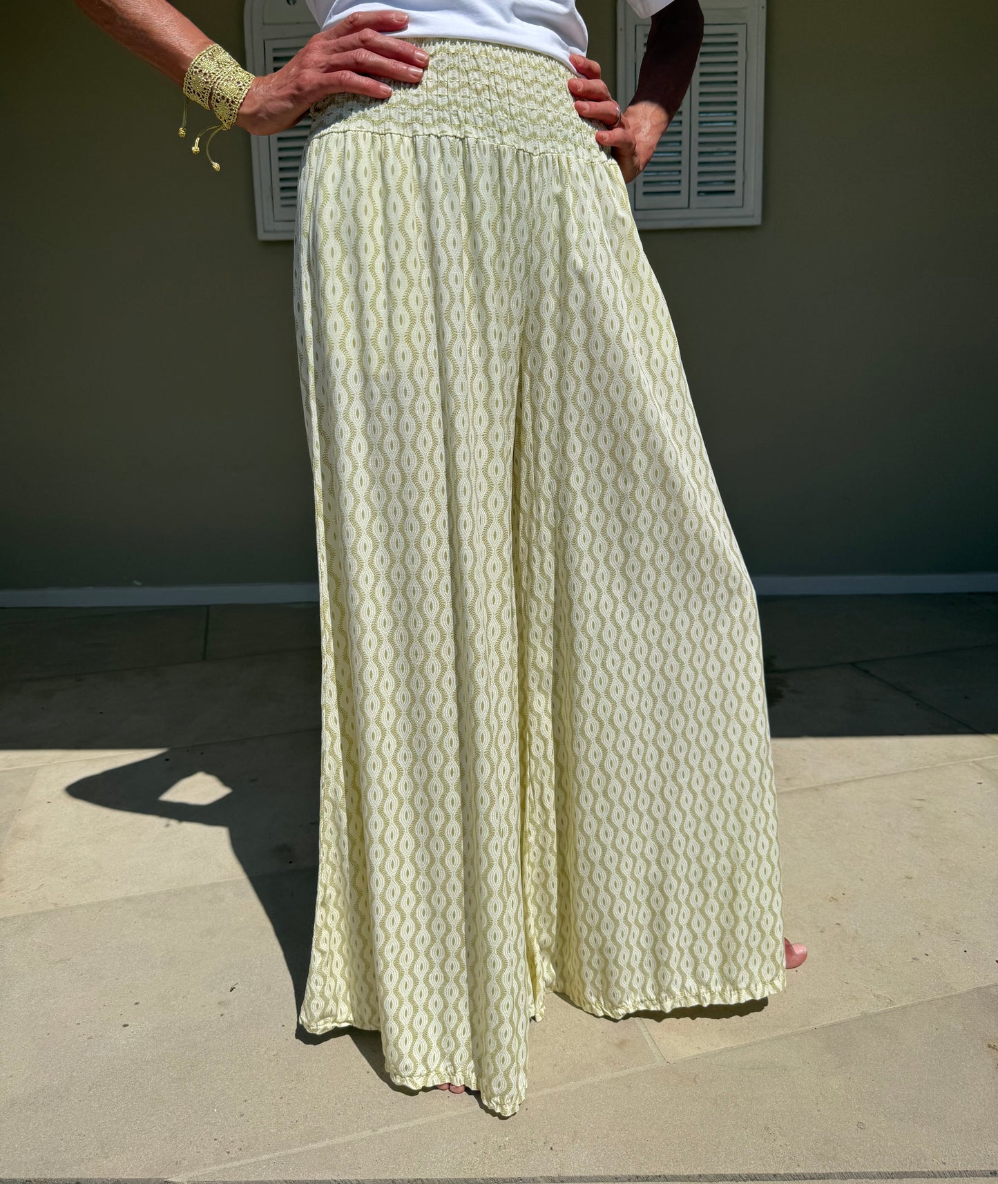 Clonmore Lime Culottes