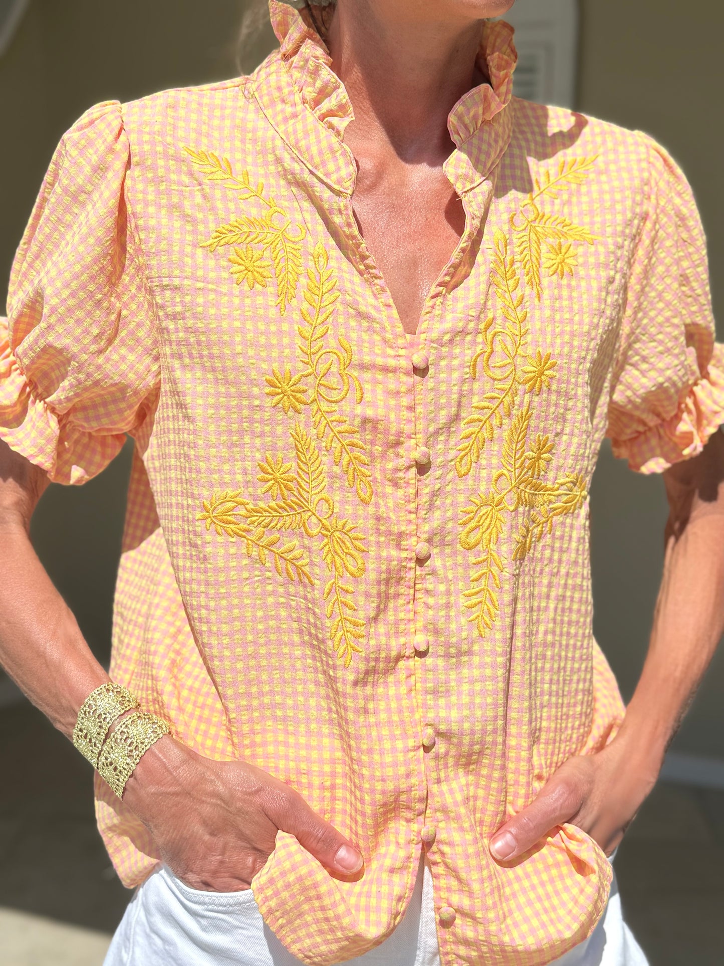 Coliston Yellow Blouse