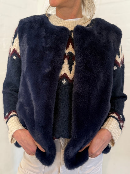Fir Navy Jumper