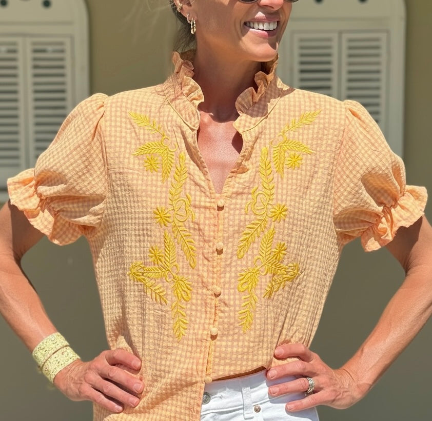 Coliston Yellow Blouse