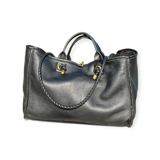 Reversible Black Teddy Bag